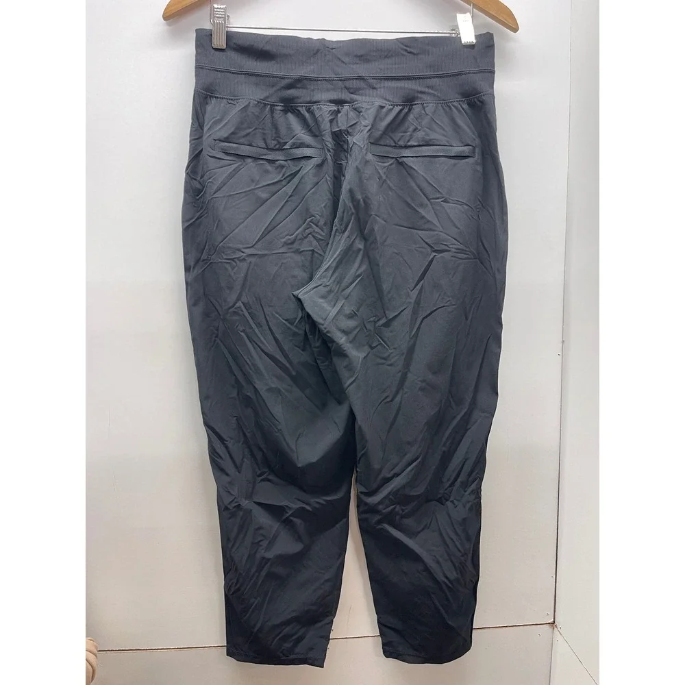 Athleta Trekkie North Jogger Pants Black Size 12 Hiking Travel Activewear